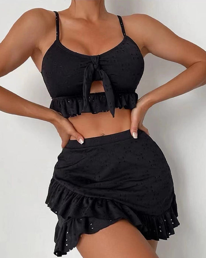 Mirla | Bikini-set med kjol-Eva Jonsson