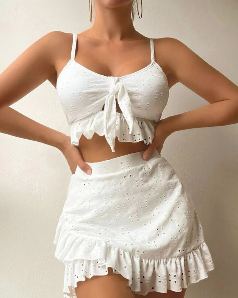 Mirla | Bikini-set med kjol-Eva Jonsson