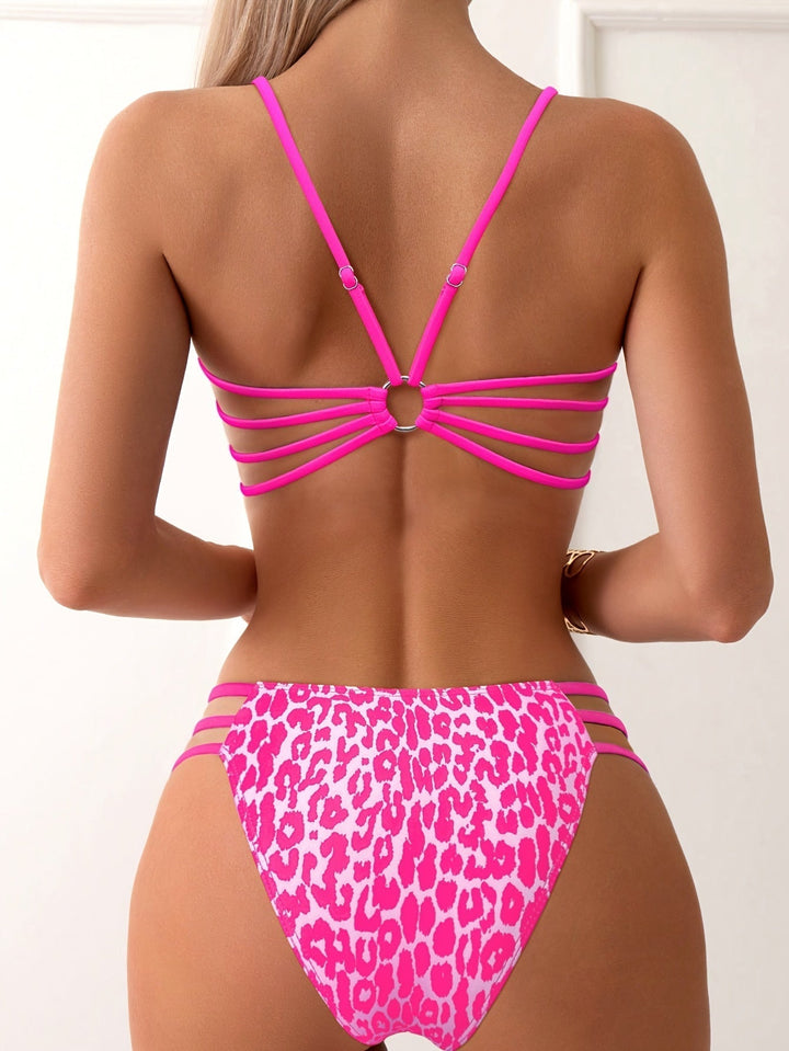 Mirla | Bikiniset med leopardmönster för damer-Eva Jonsson