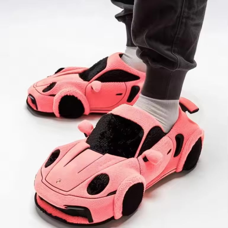 Mirla | Bil Inspirerad Design Tofflor med Halkfri Sula för Maximalt Komfort-Eva Jonsson