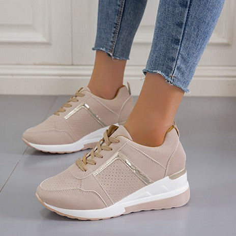 Mirla | Blå Kvinna Sneakers-Eva Jonsson