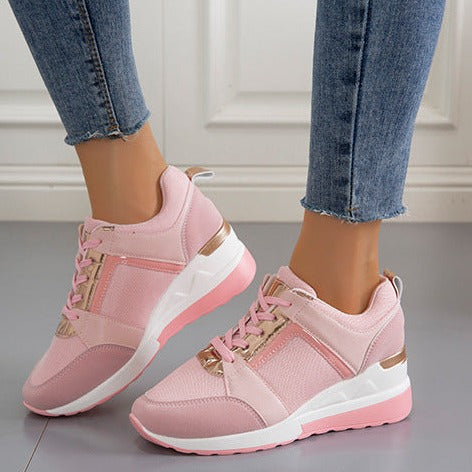 Mirla | Blå Kvinna Sneakers-Eva Jonsson