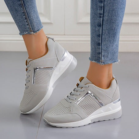 Mirla | Blå Kvinna Sneakers-Eva Jonsson