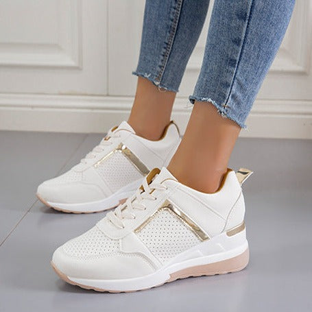 Mirla | Blå Kvinna Sneakers-Eva Jonsson
