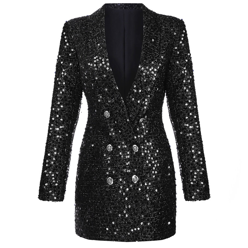Mirla | Blazer Klänning Glittrig-Eva Jonsson
