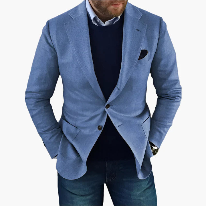 Mirla | Blazer Klassisk Elegant Affärs Fritidsjacka - Stilig för Kontor och Vardag-Eva Jonsson