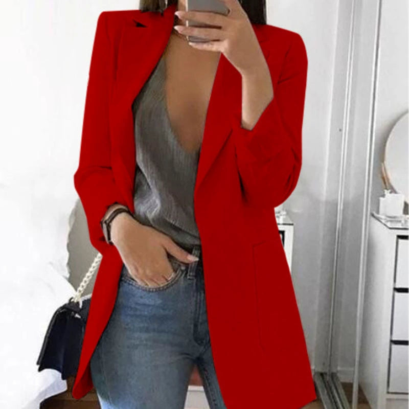 Mirla | Blazer Kvinnor Formell Klädsel för Professionell Stil-Eva Jonsson