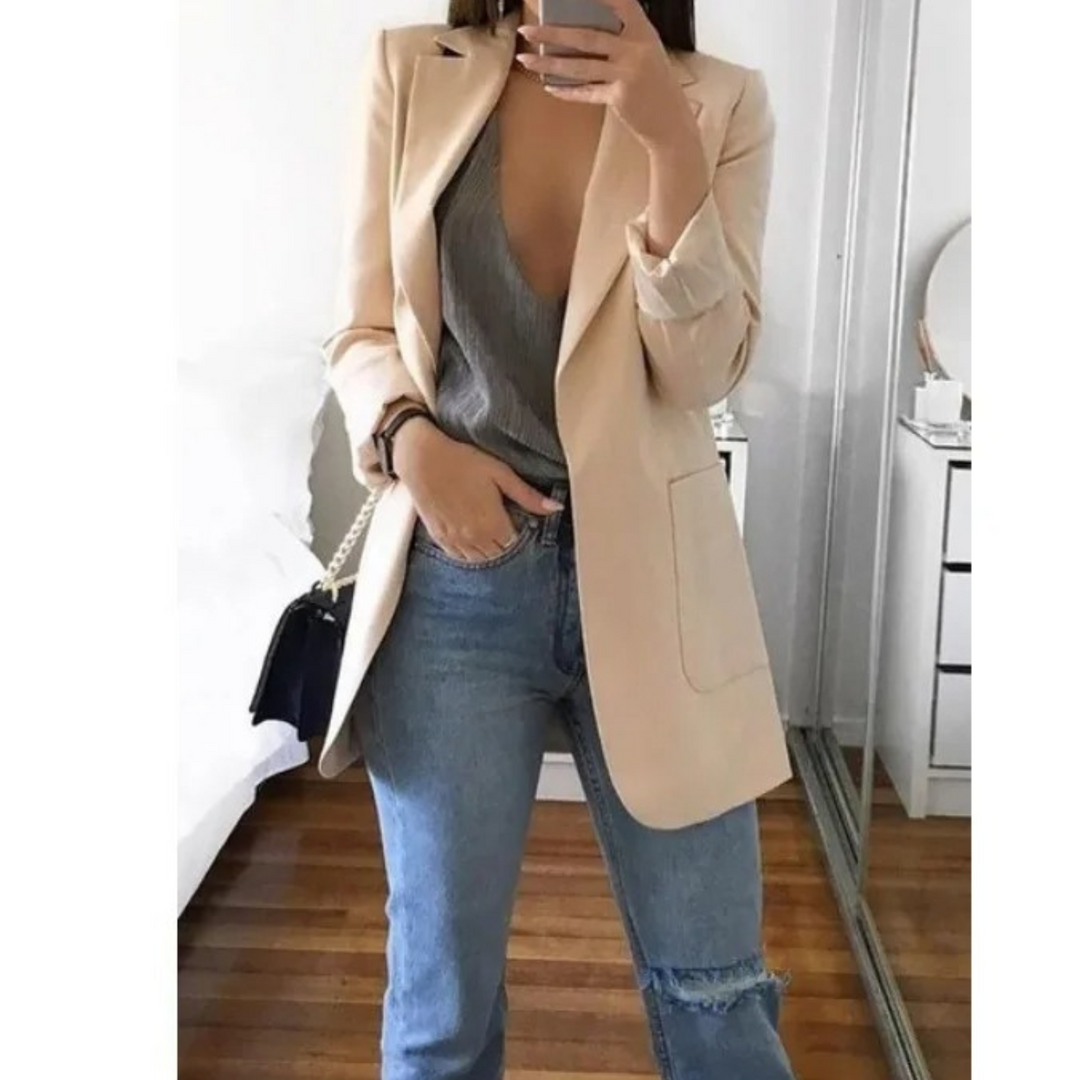 Mirla | Blazer Lång Dam Blazer-Eva Jonsson