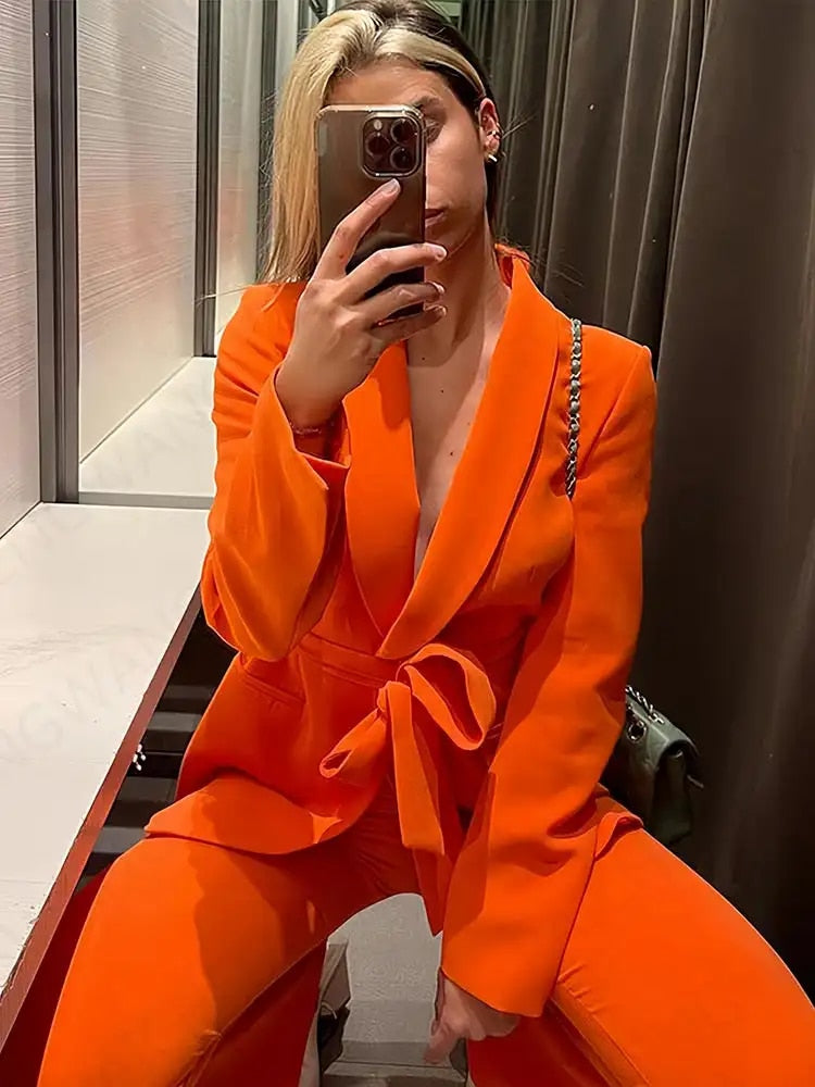 Mirla | Blazer Set för Kvinnor-Eva Jonsson