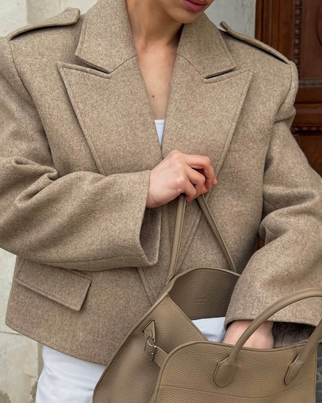 Mirla | Blazer med Axelvaddar-Eva Jonsson