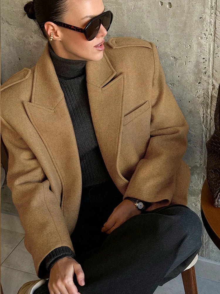 Mirla | Blazer med Axelvaddar-Eva Jonsson