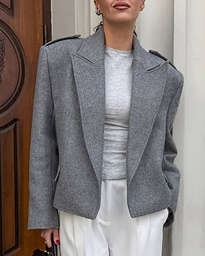 Mirla | Blazer med Axelvaddar-Eva Jonsson