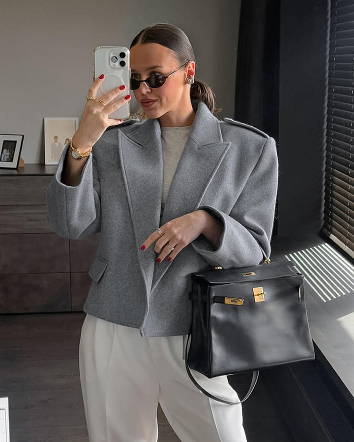 Mirla | Blazer med Axelvaddar-Eva Jonsson