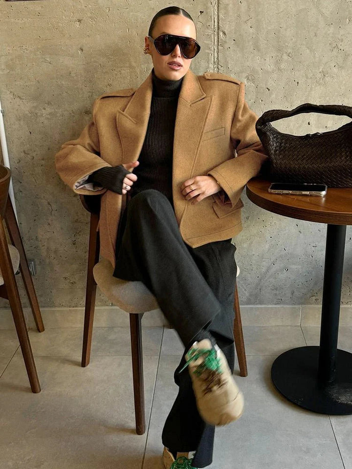 Mirla | Blazer med Axelvaddar-Eva Jonsson
