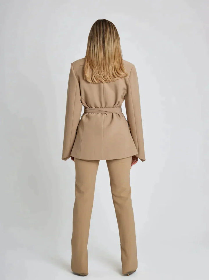 Mirla | Blazer med Extra Bälte Accenter-Eva Jonsson