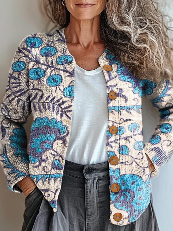 Mirla | Blommönster Jacka-Eva Jonsson