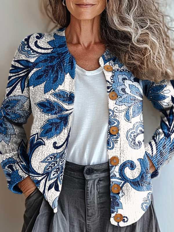Mirla | Blommönster Jacka-Eva Jonsson