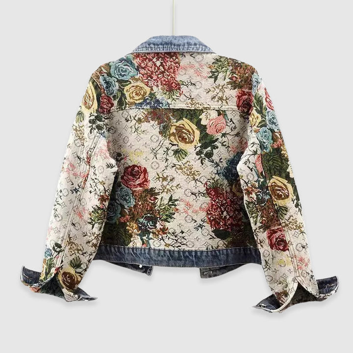 Mirla | Blossom Denim Jacka-Eva Jonsson