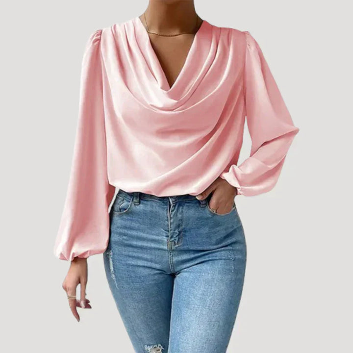 Mirla | Blus med V-ringning-Eva Jonsson