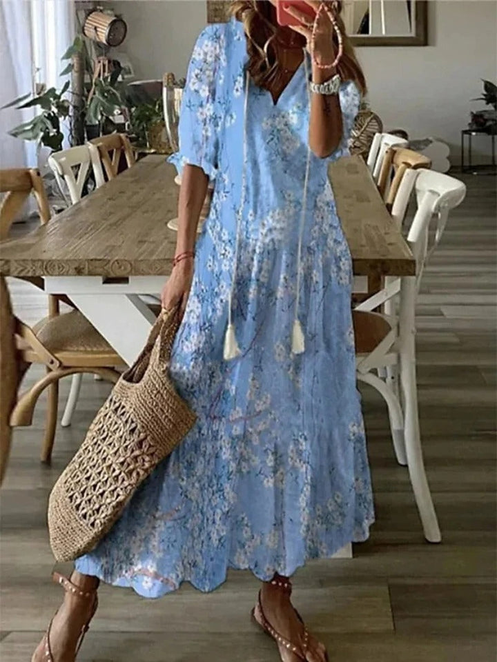 Mirla | Bohemian Maxi Klänning-Eva Jonsson