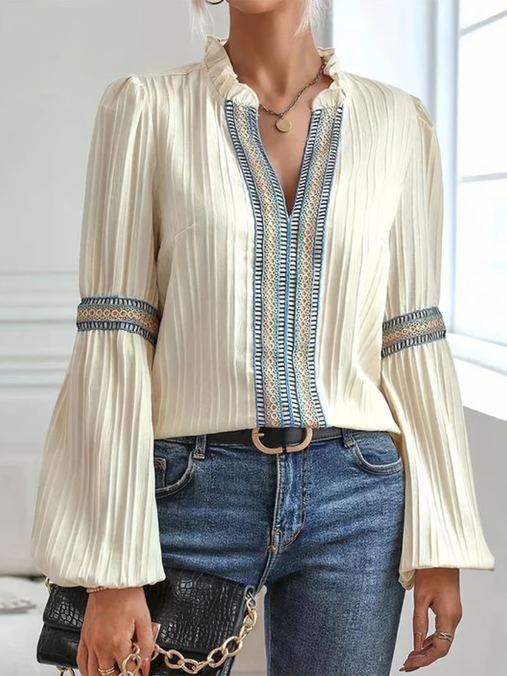 Mirla | Boho-Chic-blus för kvinnor-Eva Jonsson