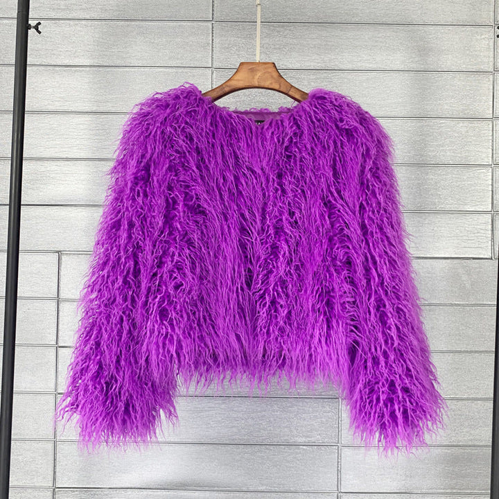 Mirla | Boho-konstpälsjacka-Eva Jonsson