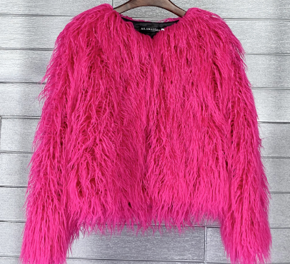 Mirla | Boho-konstpälsjacka-Eva Jonsson