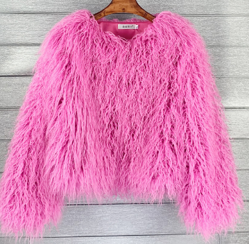 Mirla | Boho-konstpälsjacka-Eva Jonsson