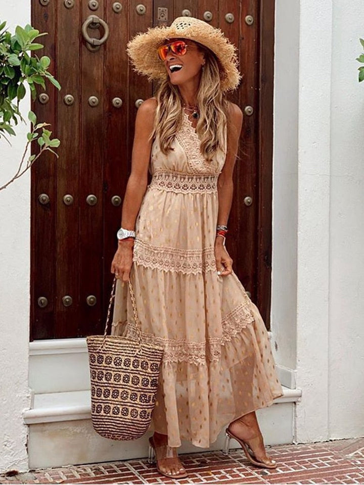Mirla | Boho stil klänning-Eva Jonsson