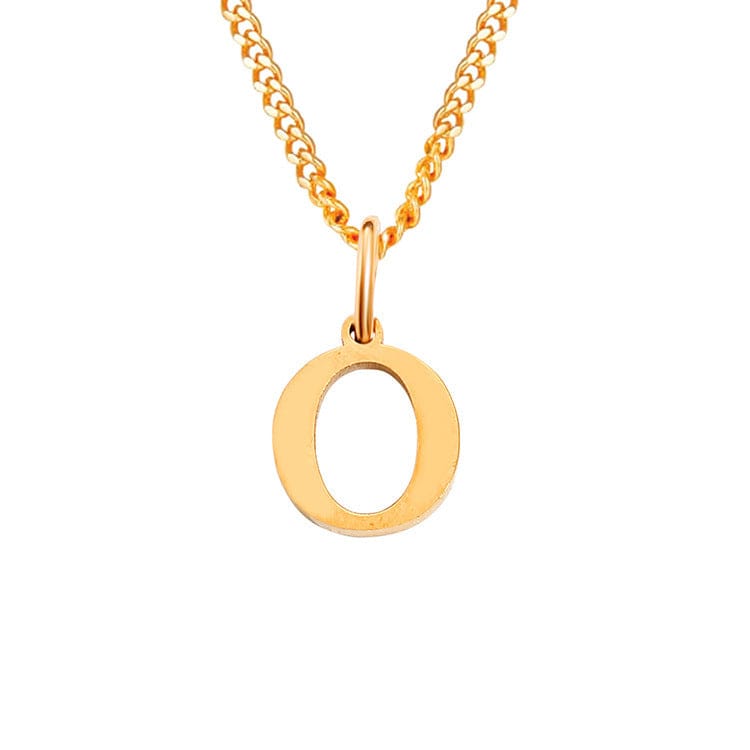 Mirla | Bokstäver All Match 14K Rostfritt Stål Halsband-Eva Jonsson