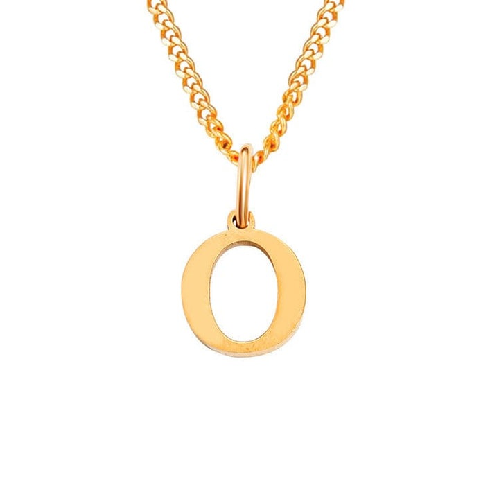 Mirla | Bokstäver All Match 14K Rostfritt Stål Halsband-Eva Jonsson