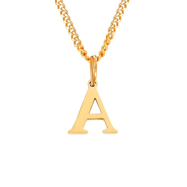 Mirla | Bokstäver All Match 14K Rostfritt Stål Halsband-Eva Jonsson