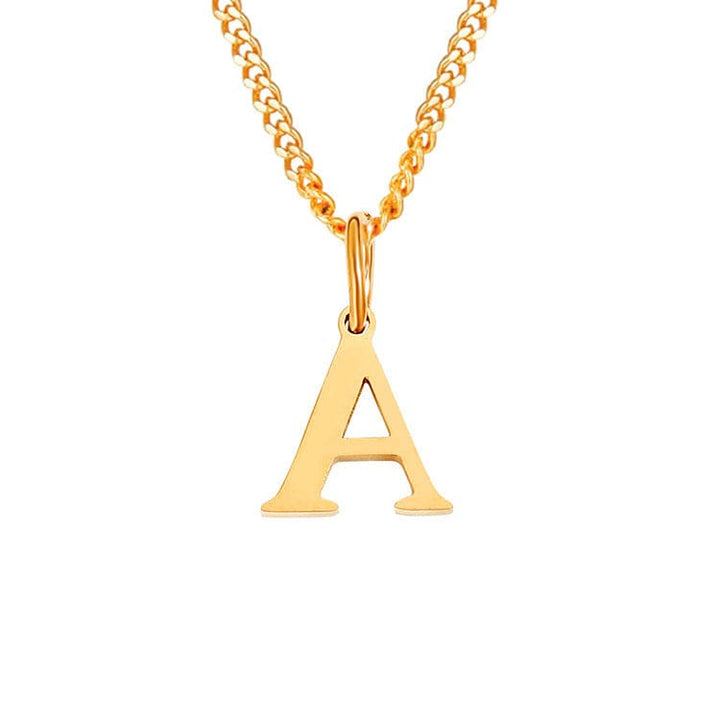 Mirla | Bokstäver All Match 14K Rostfritt Stål Halsband-Eva Jonsson