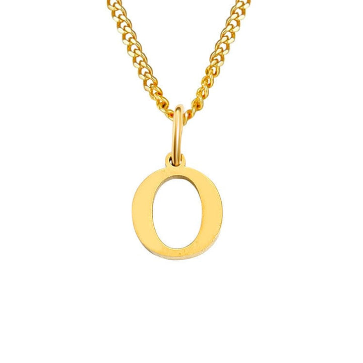 Mirla | Bokstäver All Match 14K Rostfritt Stål Halsband-Eva Jonsson