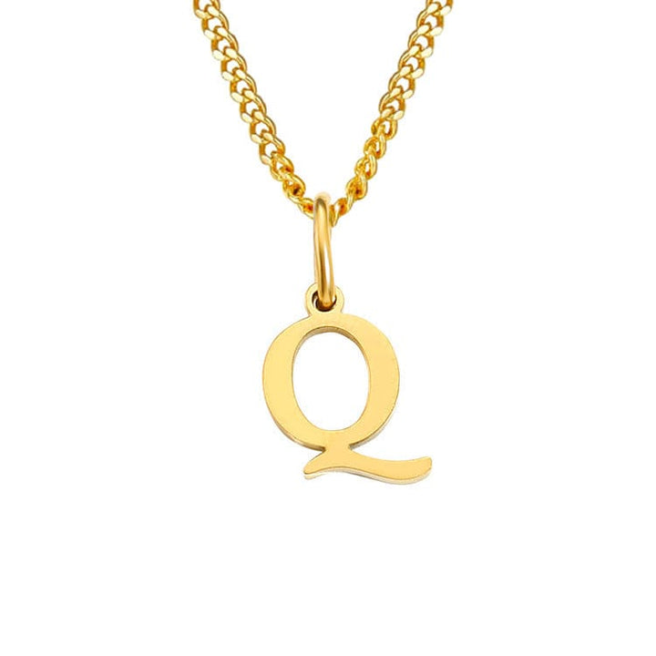 Mirla | Bokstäver All Match 14K Rostfritt Stål Halsband-Eva Jonsson