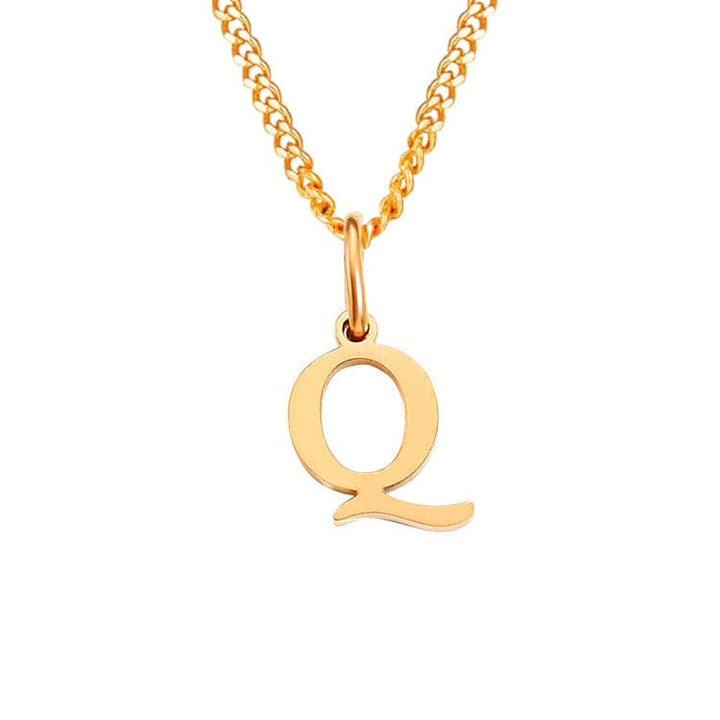 Mirla | Bokstäver All Match 14K Rostfritt Stål Halsband-Eva Jonsson