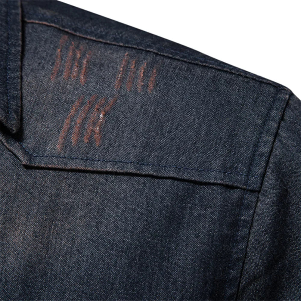 Mirla | Bomullsdenimskjorta-Eva Jonsson