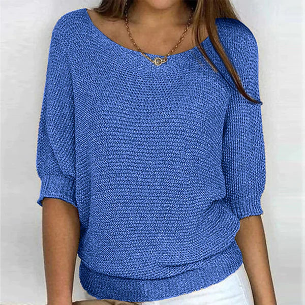Mirla | Breeze Dam Stickat Topp-Eva Jonsson