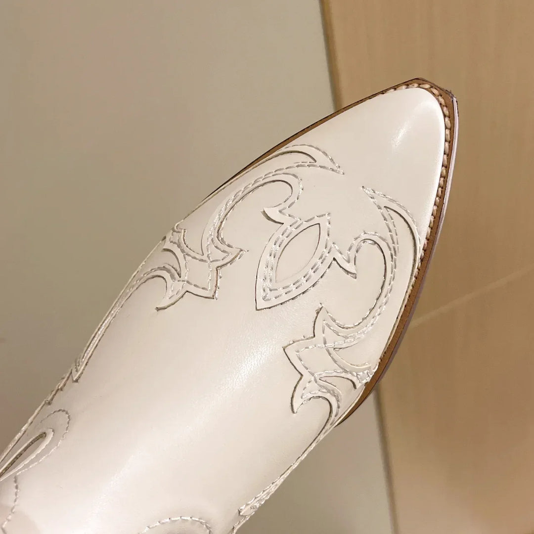 Mirla | Broderade Cowboystövlar-Eva Jonsson