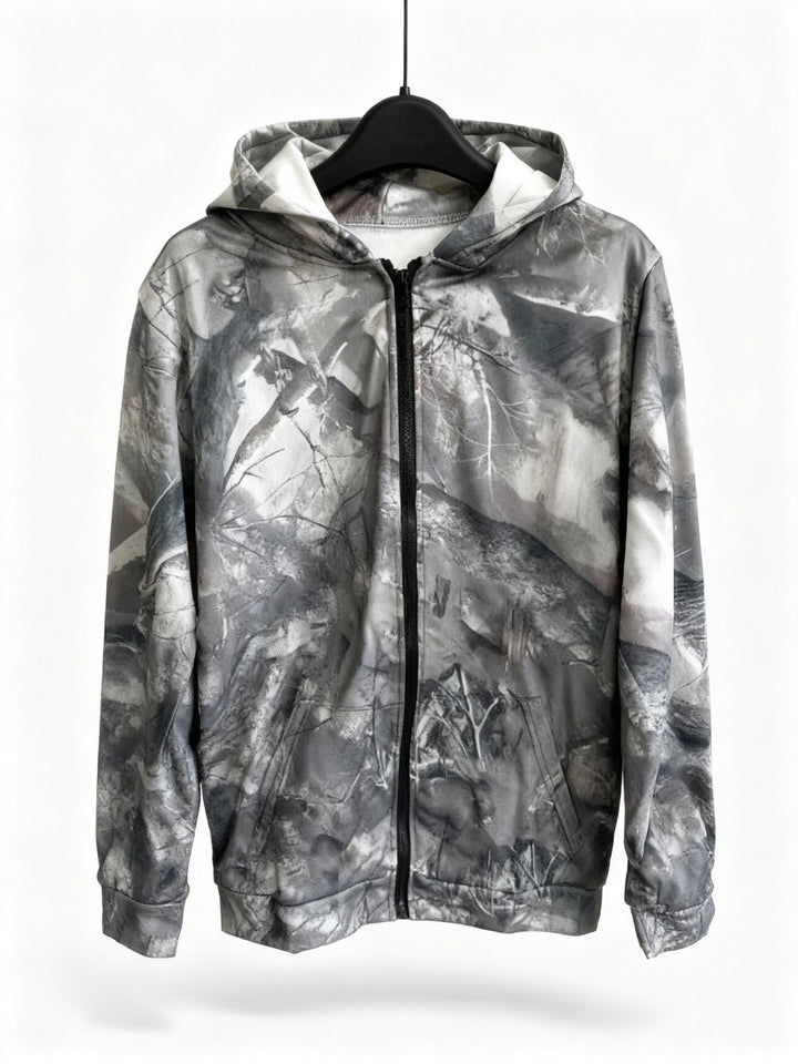 Mirla | Camo Hoodie Överstorlek Komfort och Stilig Camo Utseende-Eva Jonsson