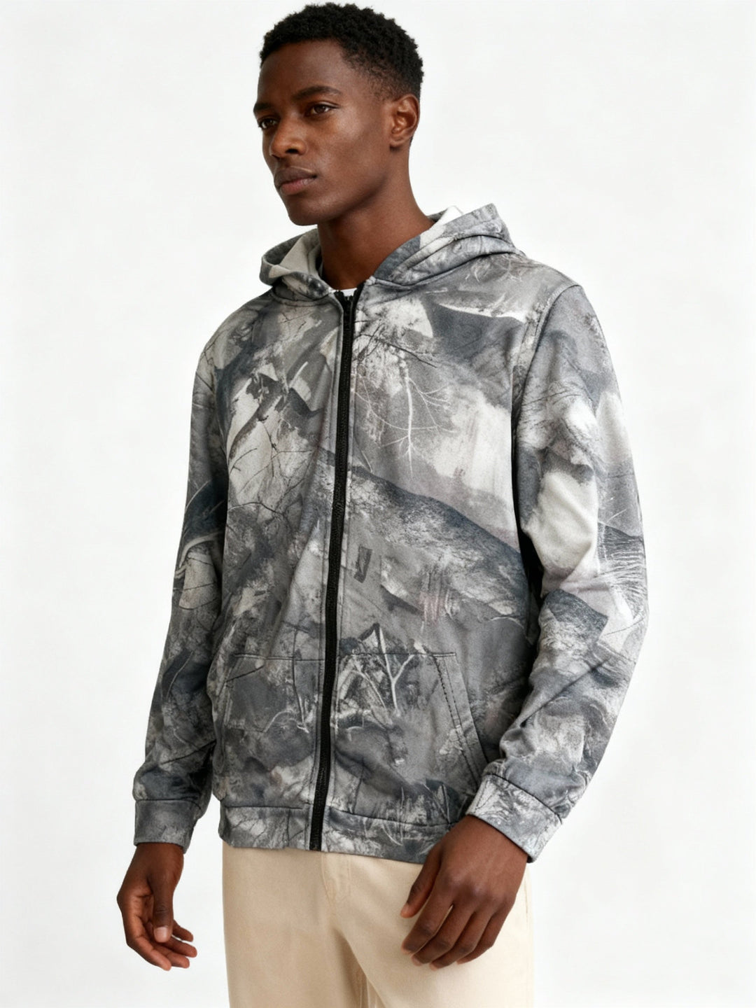 Mirla | Camo Hoodie Överstorlek Komfort och Stilig Camo Utseende-Eva Jonsson