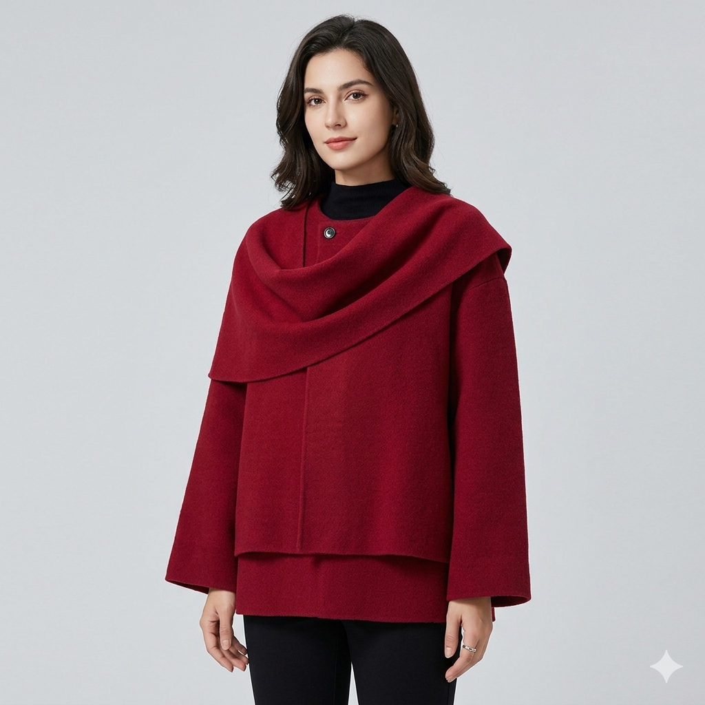 Mirla | Cape kappa - Modernt cape-jacka-Eva Jonsson