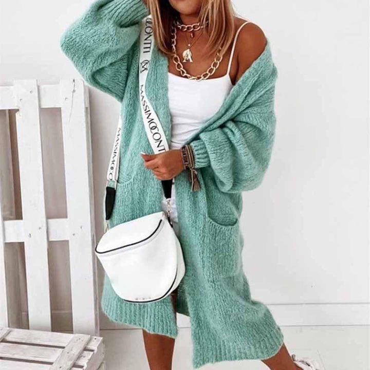 Mirla | Cardigan Comfy Lång Dam Cardigan-Eva Jonsson