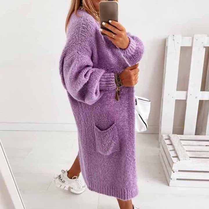 Mirla | Cardigan Comfy Lång Dam Cardigan-Eva Jonsson
