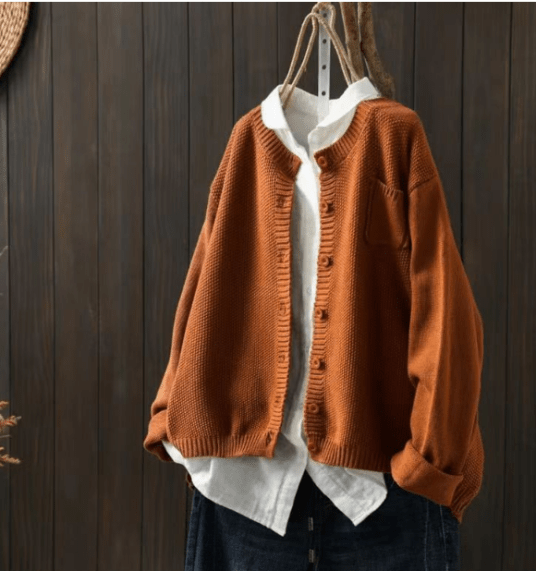 Mirla | Cardigan med Klassisk Knappdesign-Eva Jonsson