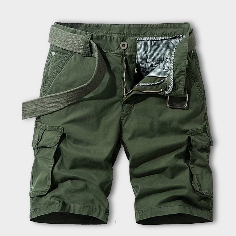 Mirla | Cargo Shorts med bälte-Eva Jonsson