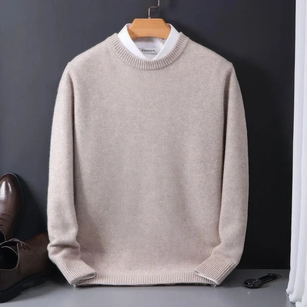 Mirla | Cashmere Mjuk Tröja för Herrar-Eva Jonsson