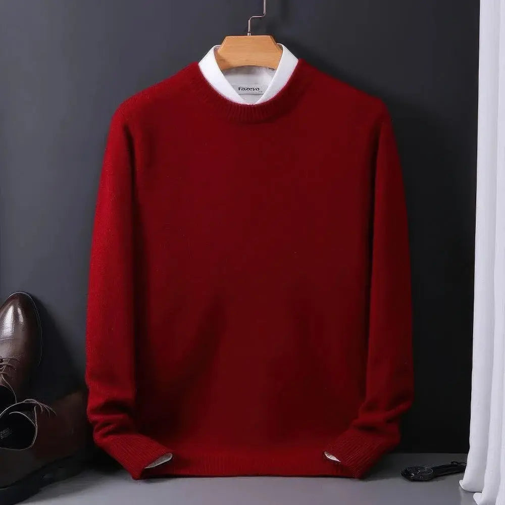 Mirla | Cashmere Mjuk Tröja för Herrar-Eva Jonsson