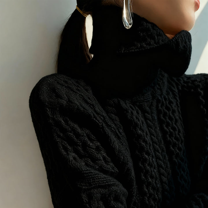 Mirla | Cashmere Stickade Plagg-Eva Jonsson