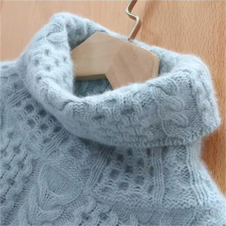 Mirla | Cashmere Stickade Plagg-Eva Jonsson